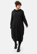 'Vigna' Kleid – Moderner Ballonschnitt & eleganter Umlegekragen