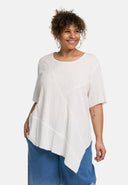 'Crissa' Tunika – plissiert, leicht & modern-asymmetrisch