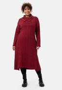 'Amande' dress – flowing A-line cut & distinctive silhouette