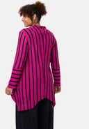 'Sienna' tunic - viscose-stretch, pointed hem