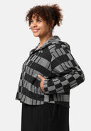 'Karina' jacket - soft viscose blend & short fit