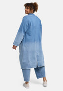 "Płaszcz 'Sky' – denim premium, ombre i stretch"