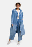 "Płaszcz 'Sky' – denim premium, ombre i stretch"